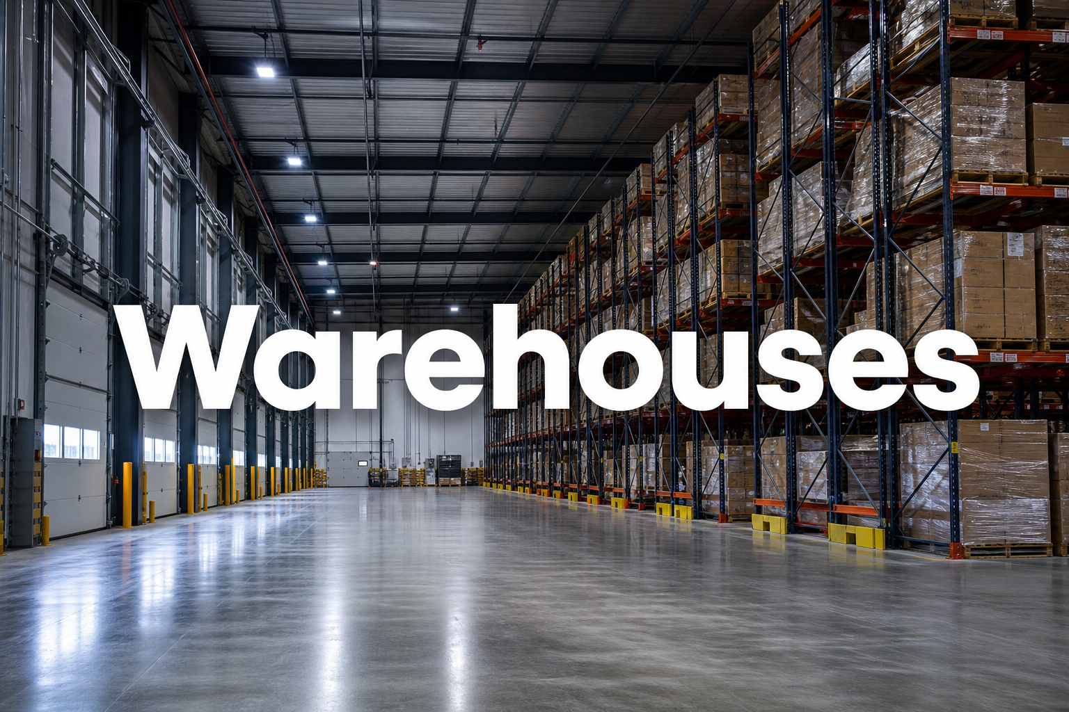 Warehouses & Logistics properties served by Texas Protection Force